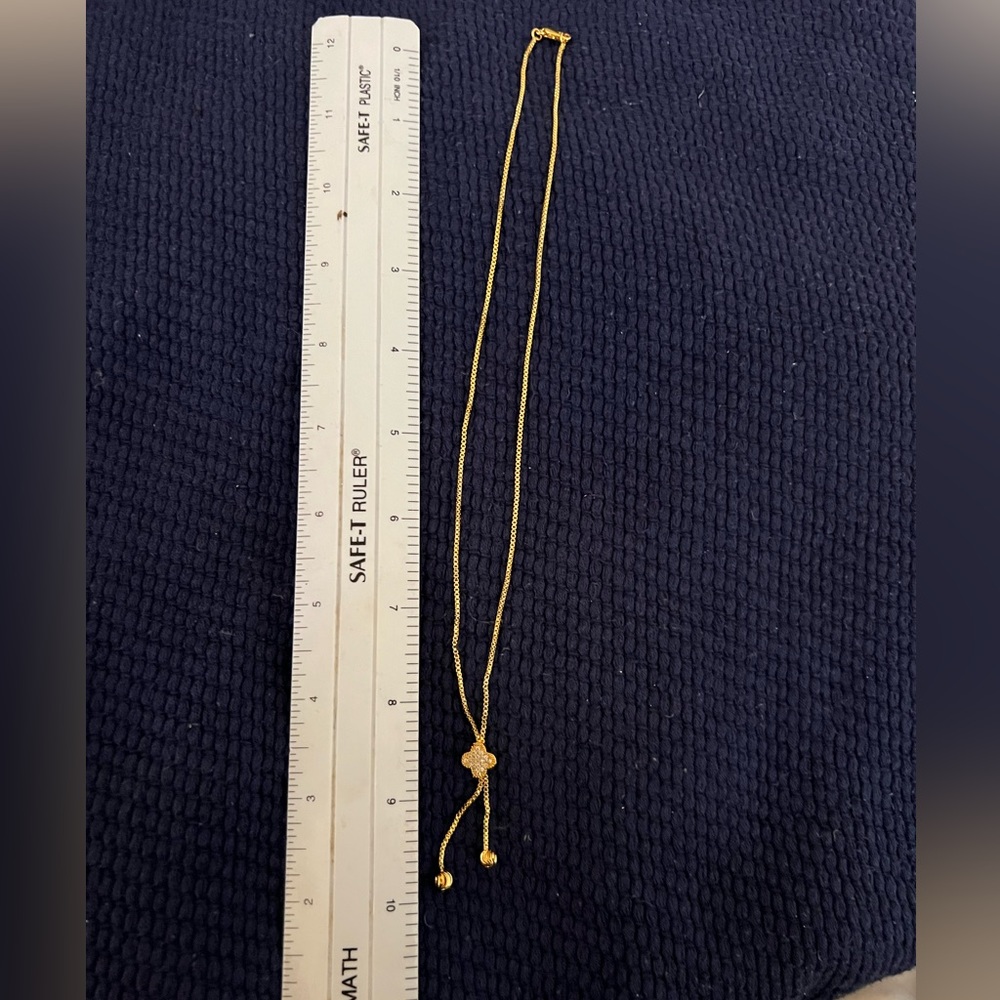 Gold Tone Fashion Necklace